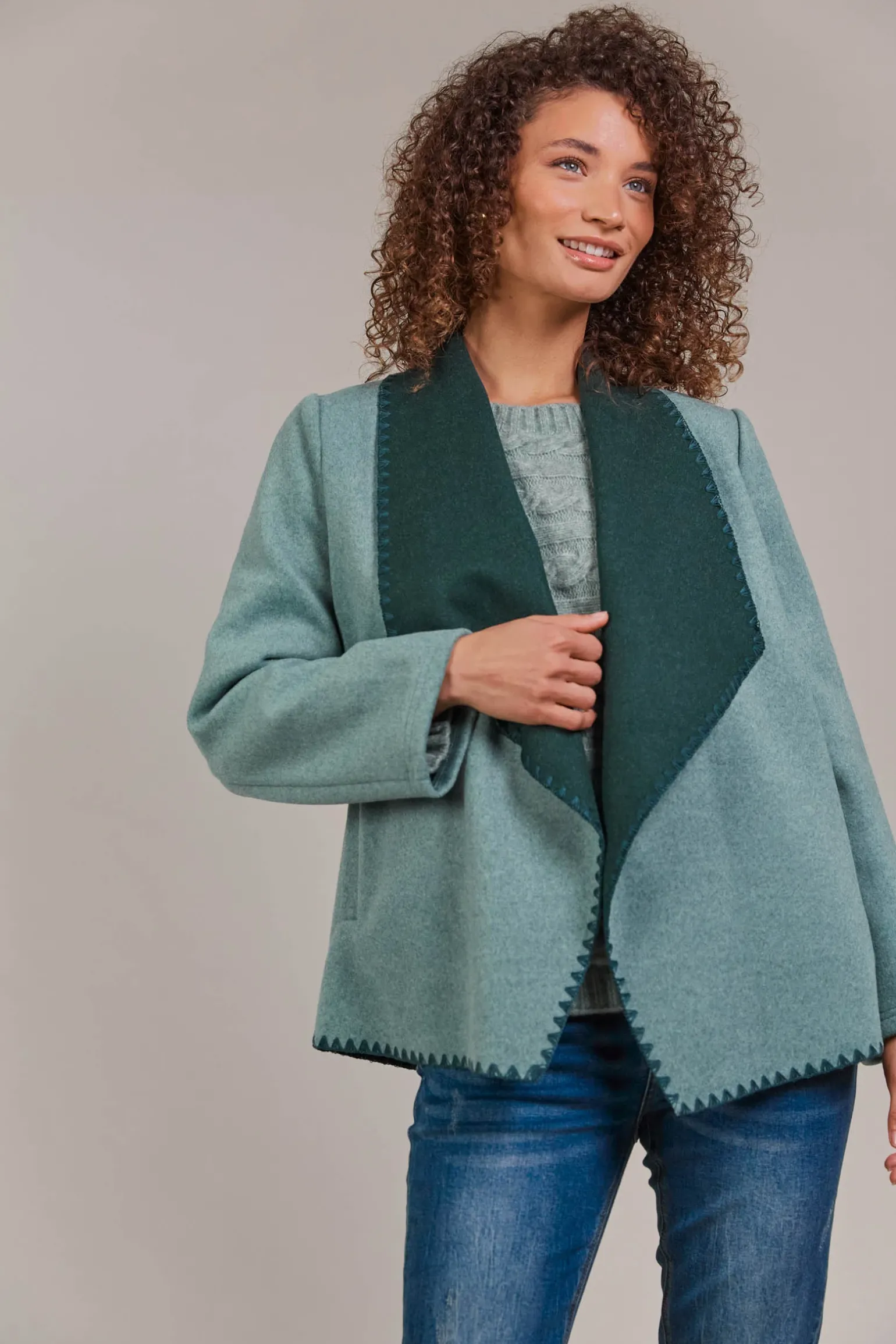 Manta Jacket - Teal