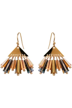Manta Tassel Earring - Hazel