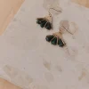Manta Tassel Earring - Teal