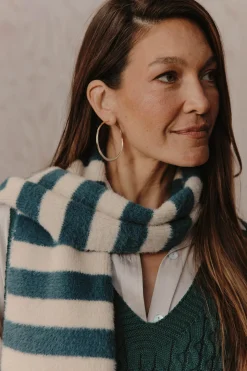 Masa Hoop Earring - Ecru