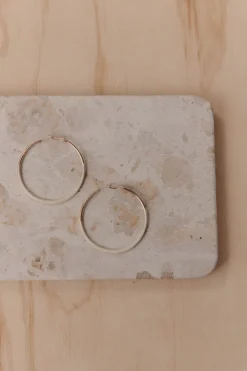 Masa Hoop Earring - Ecru