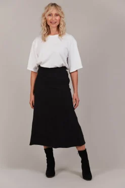 Masa Knit Skirt - Black