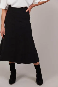 Masa Knit Skirt - Black
