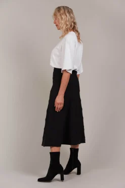 Masa Knit Skirt - Black