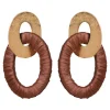 Masa Link Earring - Hazel