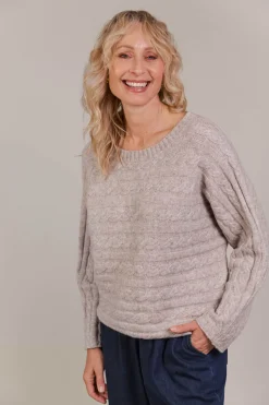 Merano Cable Knit - Flax