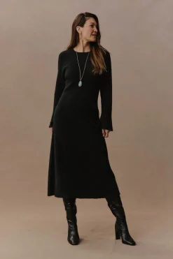 Merano Knit Dress - Char