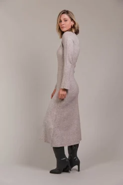 Merano Knit Dress - Flax