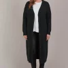 Merano Maxi Cardigan - Char