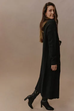 Merano Maxi Cardigan - Char