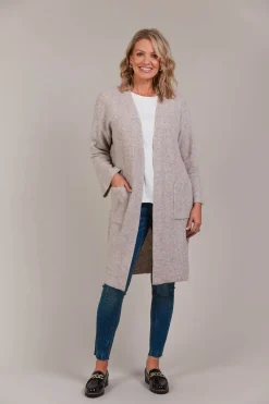 Merano Oversize Cardigan - Flax