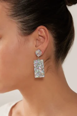 Merry Drop Earring - Silver