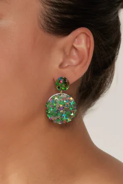 Merry Earring - Emerald
