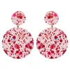 Merry Earring - Raspberry