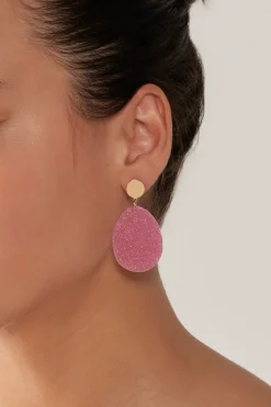 Merry Oval Earring - Musk