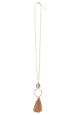 Meta Drop Necklace - Gold