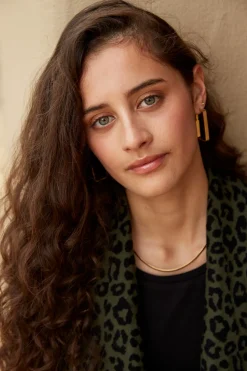 Meta Earring - Gold Rectangle