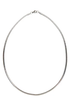 Meta Small Necklace - Silver