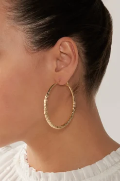 Mizu Hoop Earring - Gold