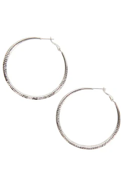 Mizu Hoop Earring - Silver