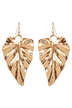 Mizu Leaf Earring - Gold