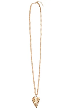 Mizu Necklace - Gold Leaf