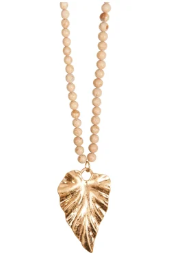 Mizu Necklace - Gold Leaf