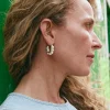 Mizu Pearl Earring - Silver
