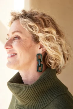 Mohave Link Earring - Aspen