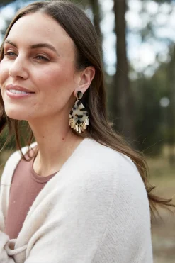 Nama Drop Earring - Tortoise