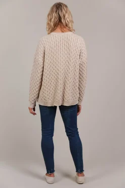 Naviva Cardigan - Oat