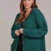 Naviva Cardigan - Peacock