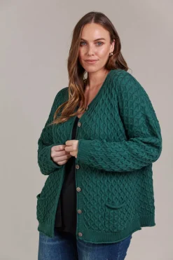 Naviva Cardigan - Peacock