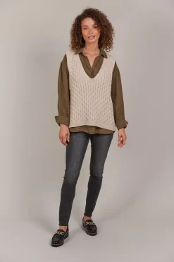 Naviva Vest - Oat