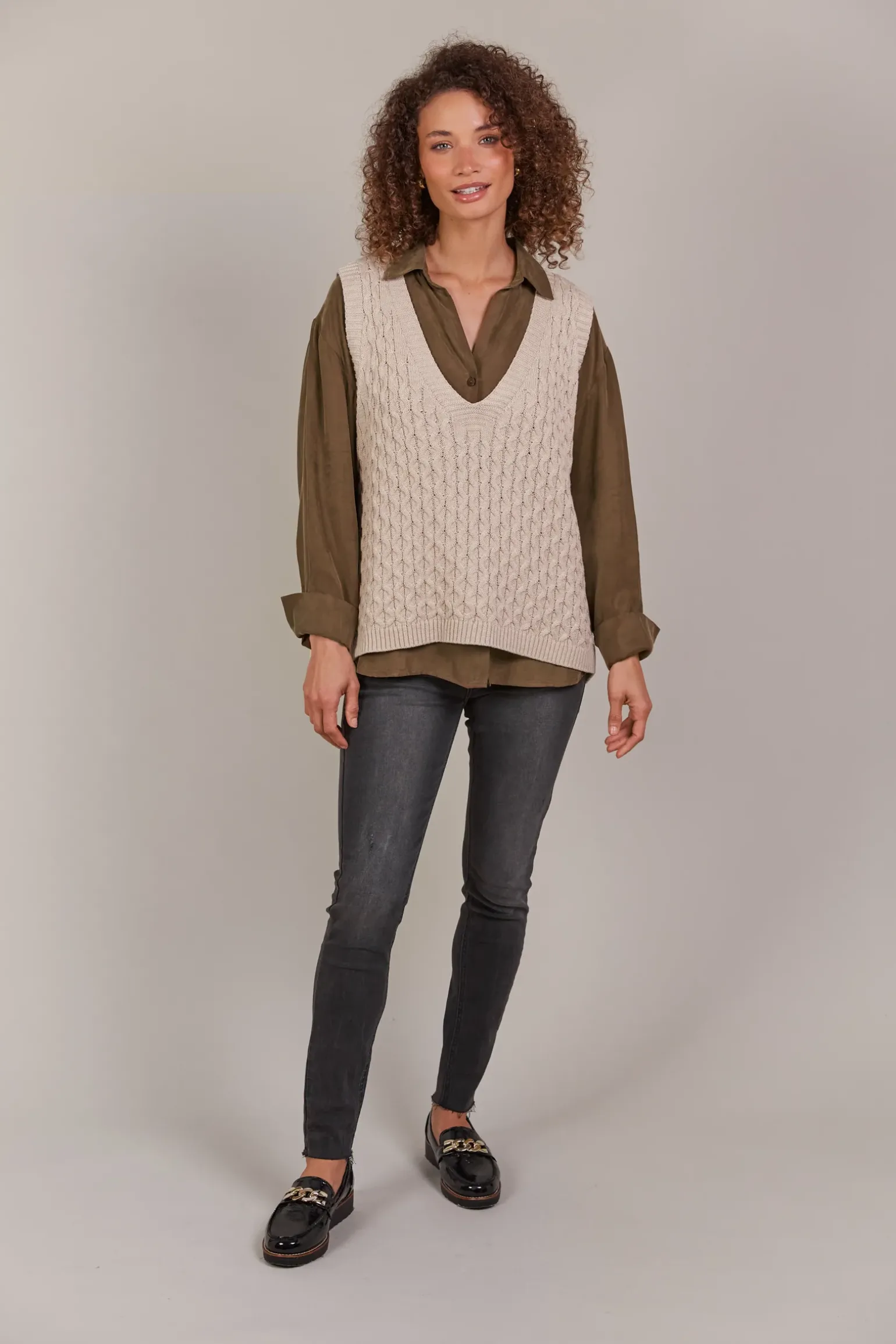 Naviva Vest - Oat