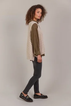 Naviva Vest - Oat
