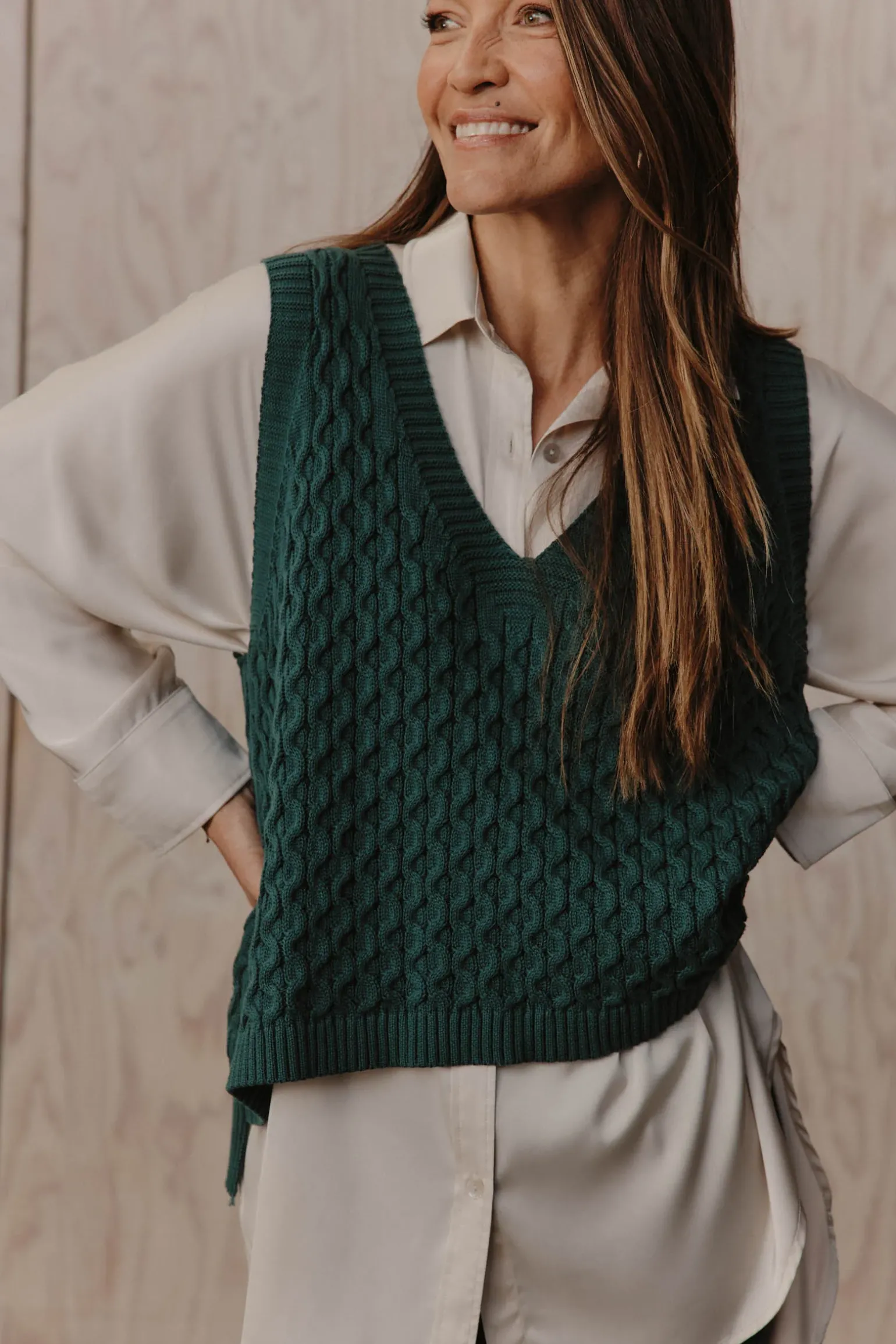 Naviva Vest - Peacock