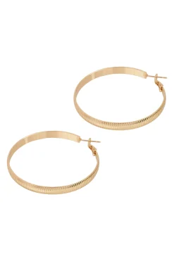 Norse Large Hoop - Gold