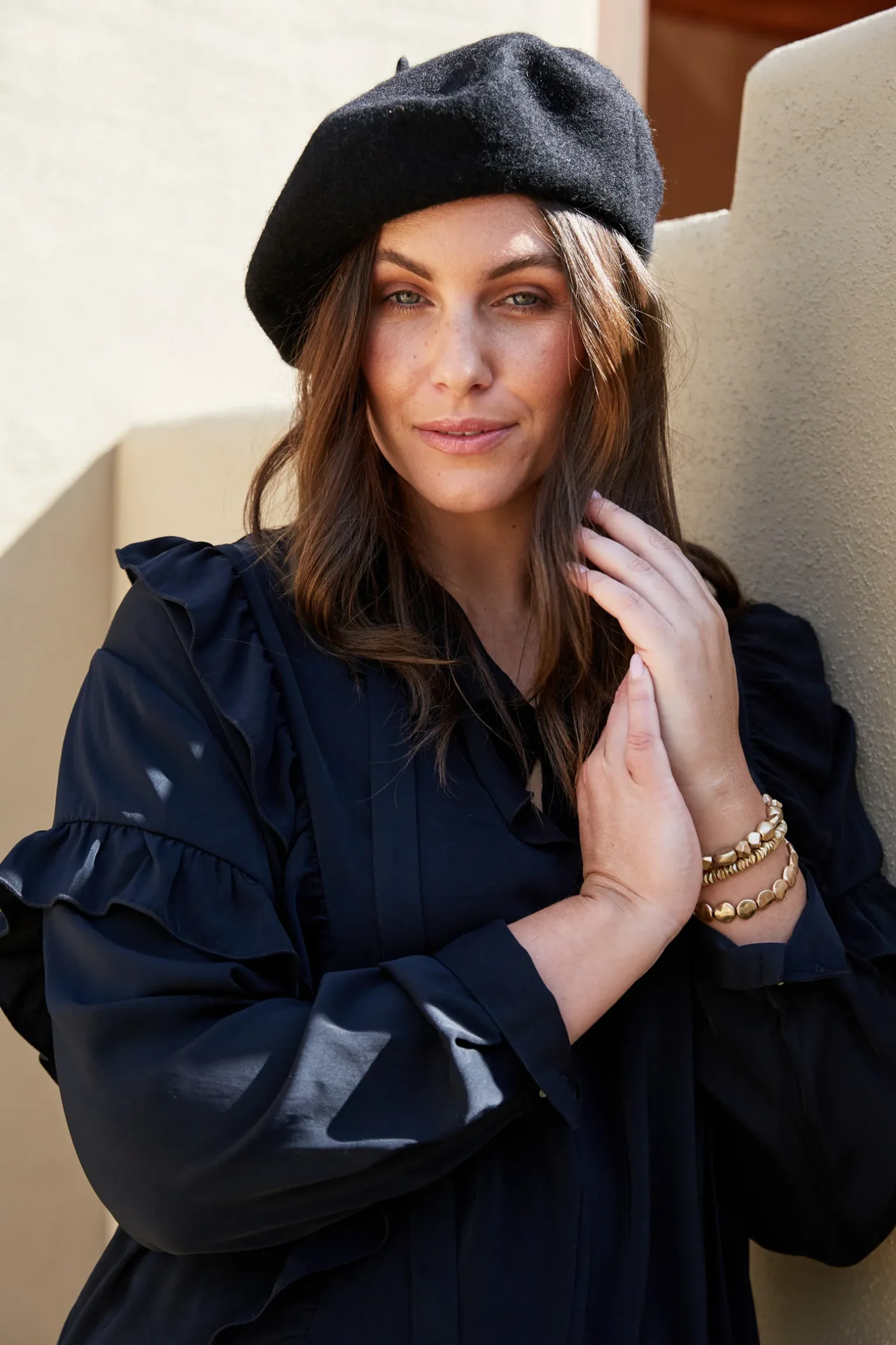 Paarl Beret - Ebony
