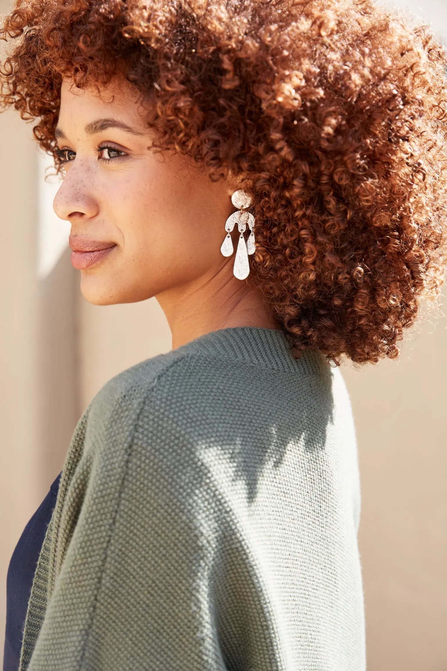 Paarl Droplet Earring - Silver