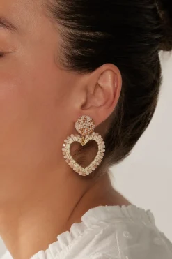 Palme Earring - Cream