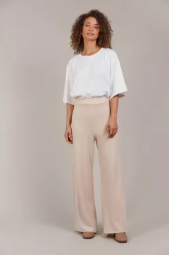 Palmer Knit Pant - Ecru