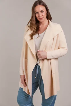 Palmer Relaxed Cardigan - Ecru