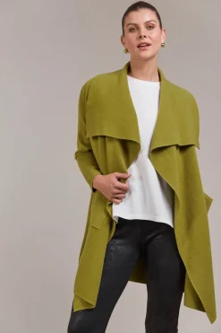 Palmer Relaxed Cardigan - Chartreuse