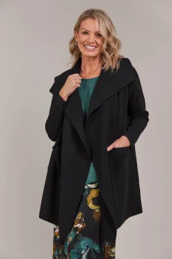 Palmer Relaxed Cardigan - Black