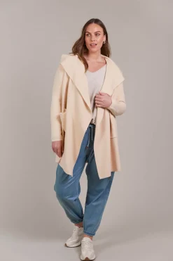 Palmer Relaxed Cardigan - Ecru