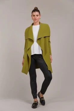 Palmer Relaxed Cardigan - Chartreuse