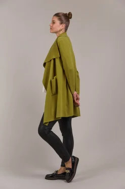 Palmer Relaxed Cardigan - Chartreuse