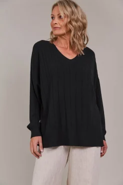 Palmer Relaxed Knit - Black
