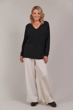 Palmer Relaxed Knit - Black